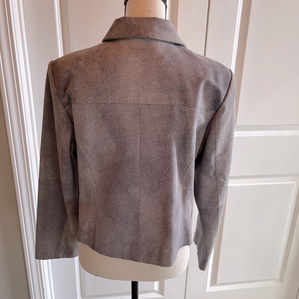 Cropped Saguaro Leather Jacket, EUC Size L